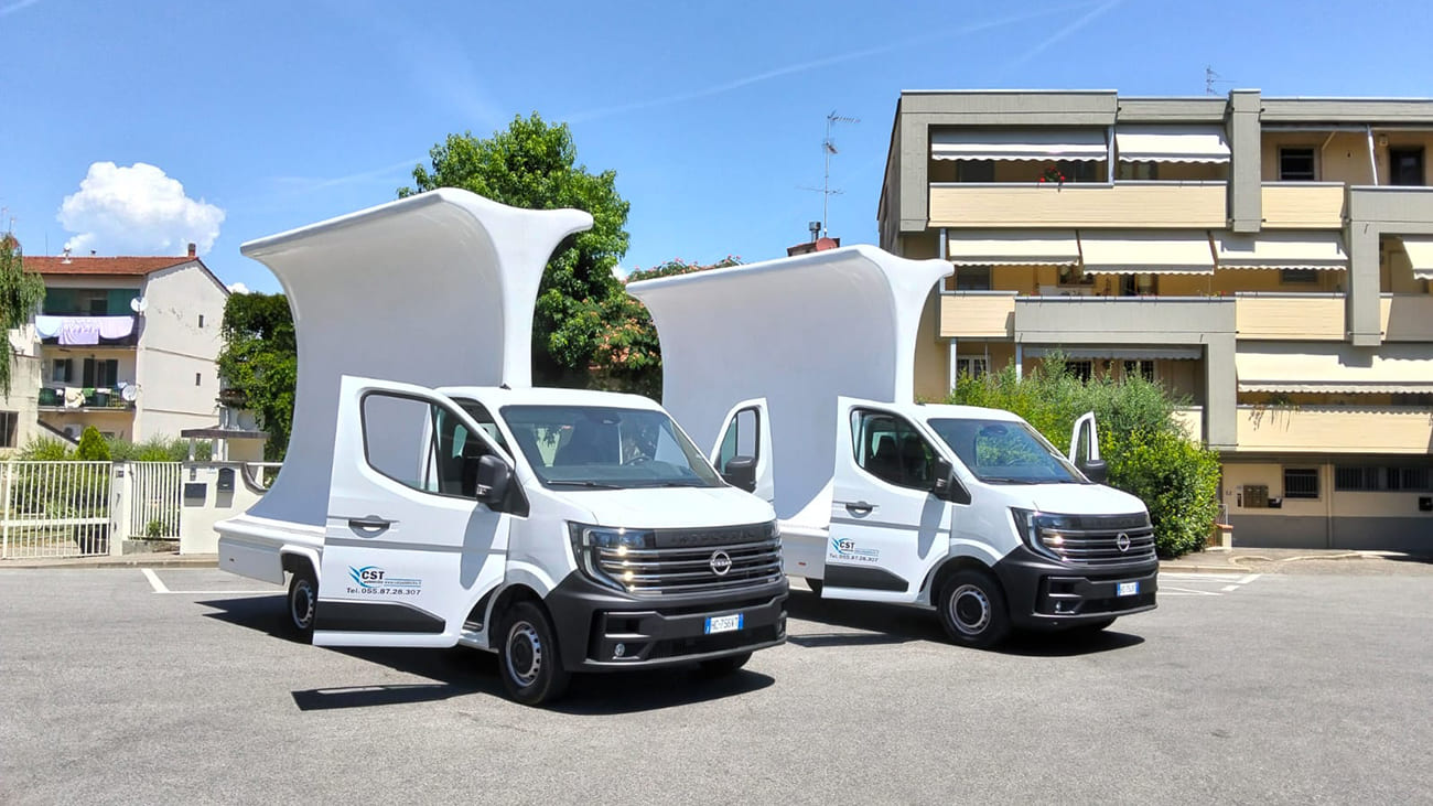Nuovi camion vela EURO6 CST Pubblicità