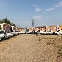 47 camion vela pubblicitari in tutta la Toscana per il 