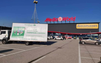Vele mobili pubblicitarie CST a Ravenna per Carrefour (24)