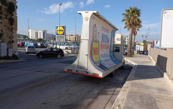 Vele mobili pubblicitarie CST a molfetta (Bari) per MD (2)