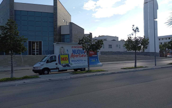 Vele mobili pubblicitarie CST a molfetta (Bari) per MD (3)