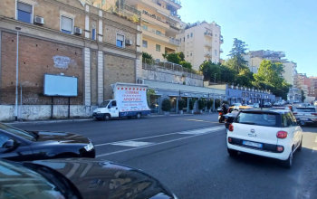 Vele mobili pubblicitarie CST a ROMA NORD per ROSSI MOTO (7)