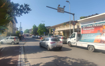 Vele pubblicitarie itineranti CST per la FESTA MEDIEVALE di Malmantile (Lastra a Signa) (1)