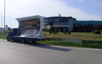 Camion vela pubblicitari CST per  FitActive a CUSAGO (MI) (10)