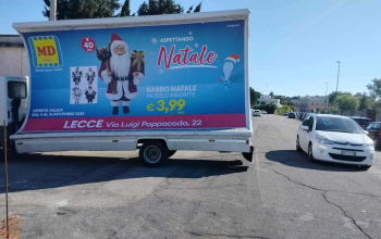 vele pubblicitarie mobili CST a Lecce per MD (4)