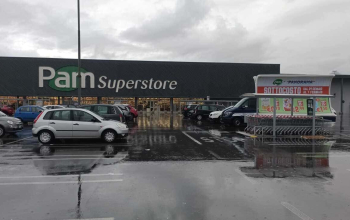 Vele movili pubblicitarie CST per PAM a Fornacette (PI)