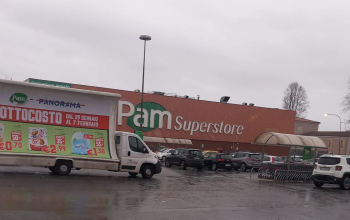 Vele movili pubblicitarie CST per PAM a Fosdinovo(Massa e Carrara)