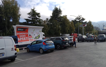 Vele mobili pubblicitarie CST Pubblicita a Massa per BRICO IO (2)