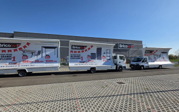 Vele mobili pubblicitarie CST Pubblicita a San Giorgio di Piano per BRICO IO