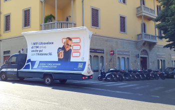 Vele mobili CST Pubblicita a FIESOLE per TIM (4)