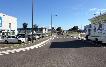 Vele mobili pubblicitarie CST per TEDi a Viterbo (1)