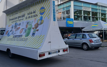 Vele mobili pubblicitarie CST per TEDi a Potenza (2)