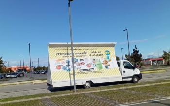 Vele mobili pubblicitarie CST per TEDi a  San Donà DI piave (2)